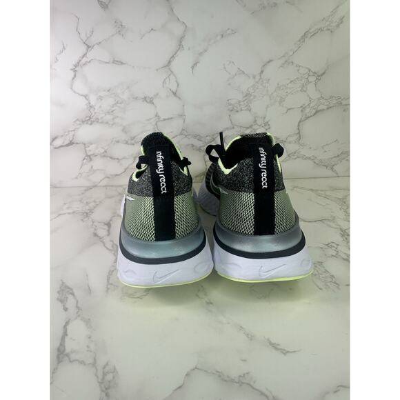 Nike Womens React Infinity Run CD4372-006 Black Running Shoes Fly knit Size 5 - Picture 3 of 5